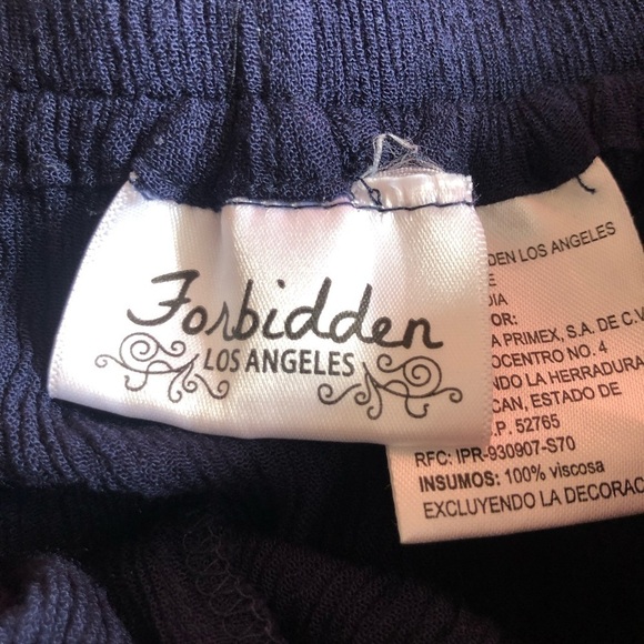 Women’s Boho Loose Fit Festival Floral Embroidered Pull On Shorts Large - Picture 5 of 6